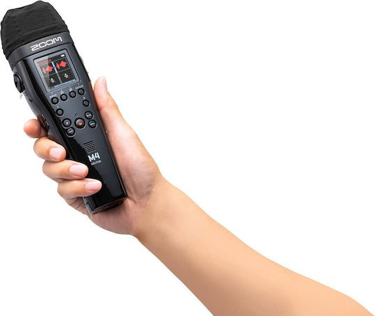 Zoom M4 MicTrak Πολυκάναλος Ψηφιακός Φορητός Εγγραφέας Μπαταρίας για Εγγραφή σε Κάρτα Μνήμης με Phantom Power και Τροφοδοσία USB