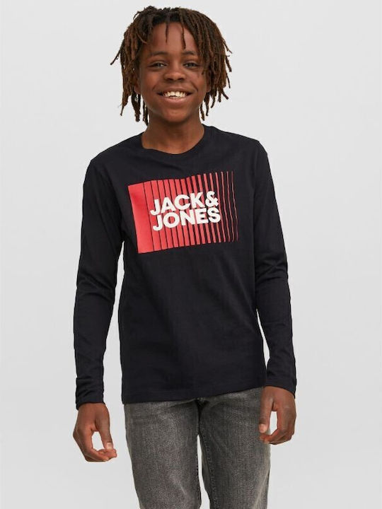 Kids' Shirt Long Sleeve Black