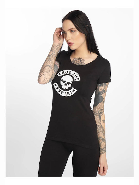 Thug Life Femeie Tricou Negru