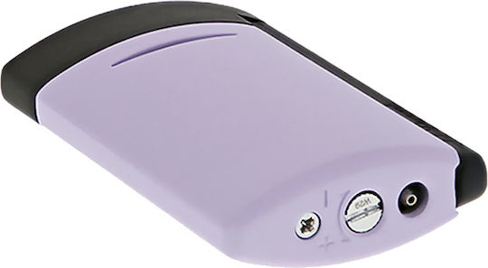 S.T. Dupont New Minijet Αντιανεμικός Αναπτήρας Φλόγας Matt Black And Lilac
