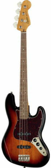 Squier 4χορδο Ηλεκτρικό Μπάσο Classic Vibe 60s Jazz 3-Color Sunburst