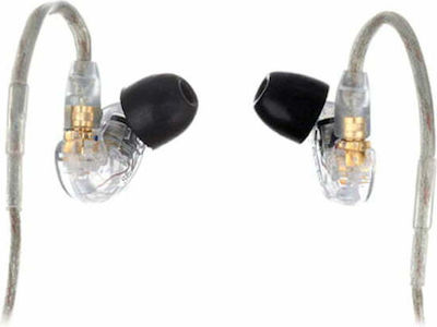 Shure SE215 In-ear Handsfree με Βύσμα 3.5mm Διάφανο