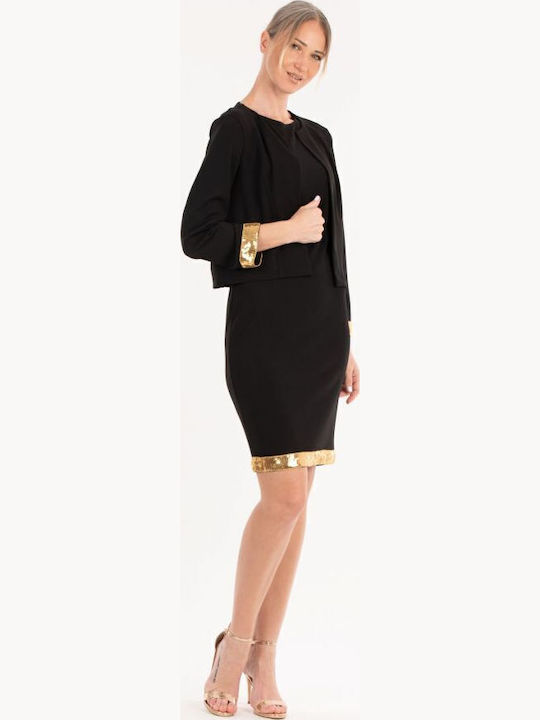Negru Bolero de damă