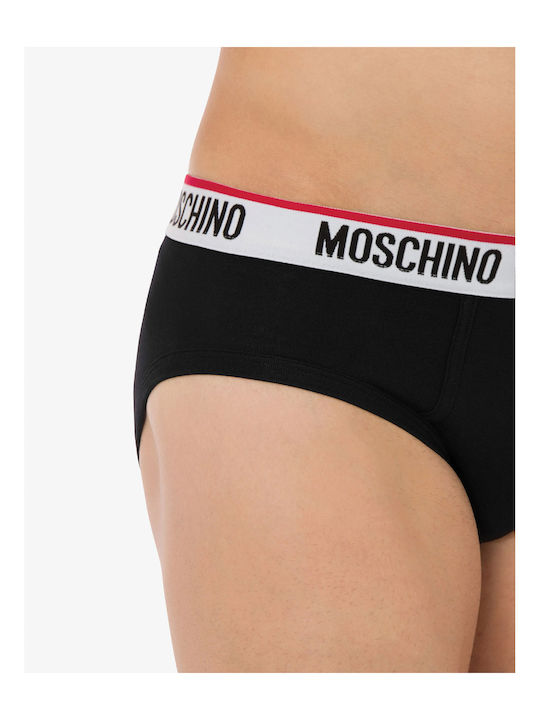 Herren Slips Schwarz 2Packung