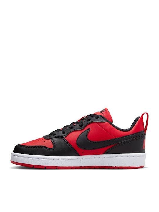 Nike Court Borough Low Recraft Παιδικά Sneakers Red / Black / White DV5456-600