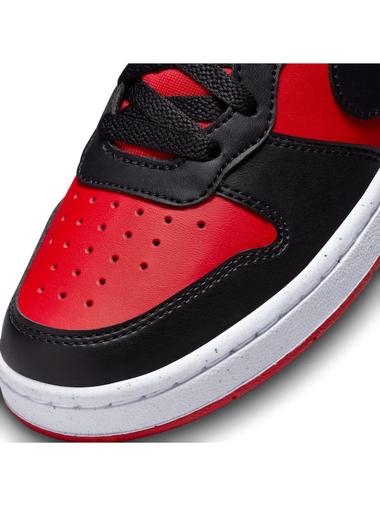 Court Borough Low Recraft Kids Sneakers Red / Black / White