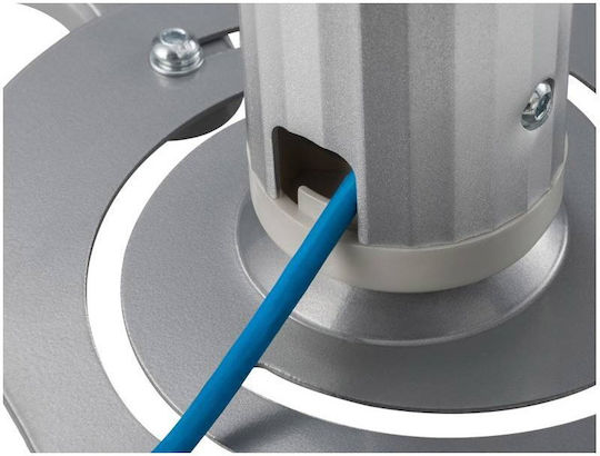 Cabletech Suport Proiector tavan UCH0102 cu Sarcină Maximă 10kg Argintiu