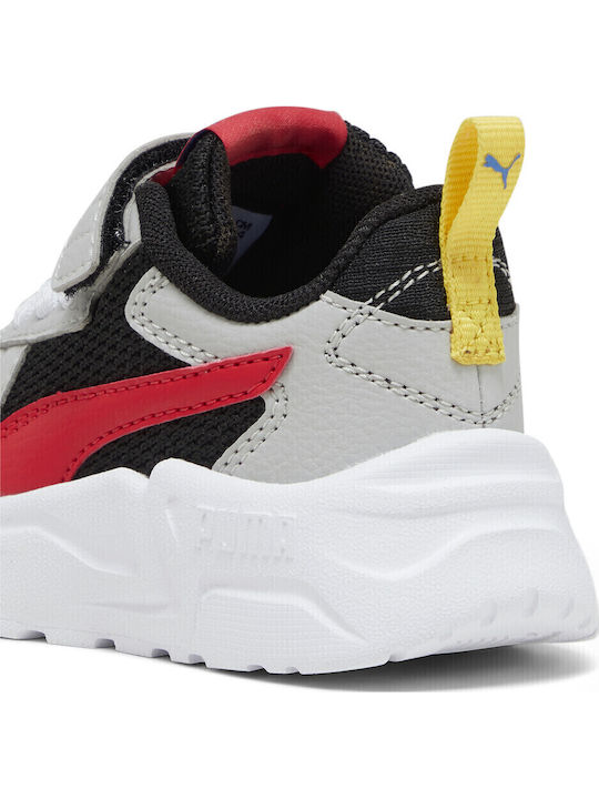 Trinity Lite Kinder Sneakers mit Klettverschluss Gray