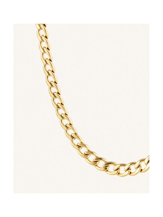 Halskette Kette Halskette Gold Basic 1.6cm Gold