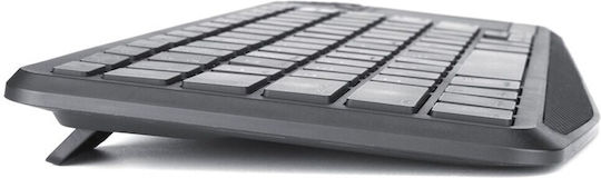 Techly ICTB9801TB Kabellos Tastatur mit Touchpad Englisch US