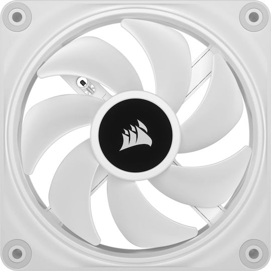 Corsair iCUE LINK QX120 Case Fan 2400rpm With RGB Lighting 3pcs White