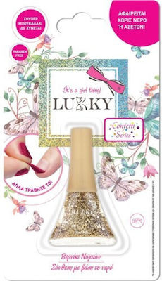 Lukky Cosmetics Toys Confetti Series Kinder Nagellack (Verschiedene Designs) 1Stück