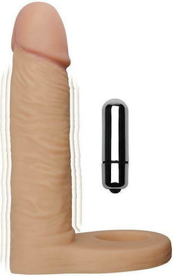 Lovetoy The Ultra Soft Double Realistic Vibrator 14.7cm LV1131 Flesh