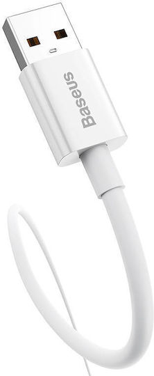 Baseus Superior USB 2.0 Cable USB-C Male - USB-A 100W PD White 1.5m P10320102214-02