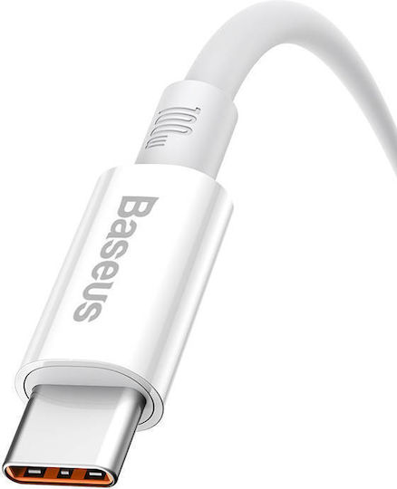 Baseus Superior USB 2.0 Cable USB-C Male - USB-A 100W PD White 2m P10320102214-03