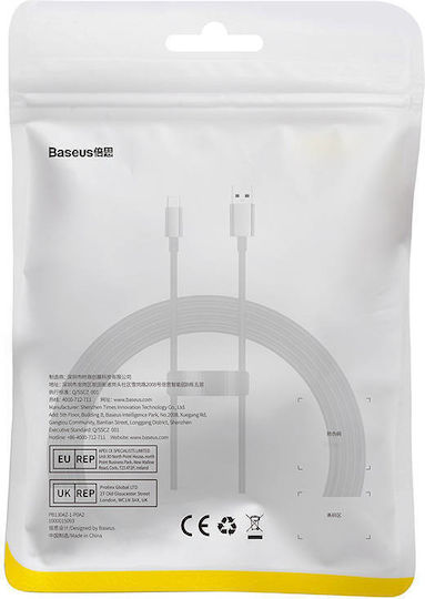 Baseus Superior USB 2.0 Cable USB-C Male - USB-A 100W PD Black 2m P10320102114-02