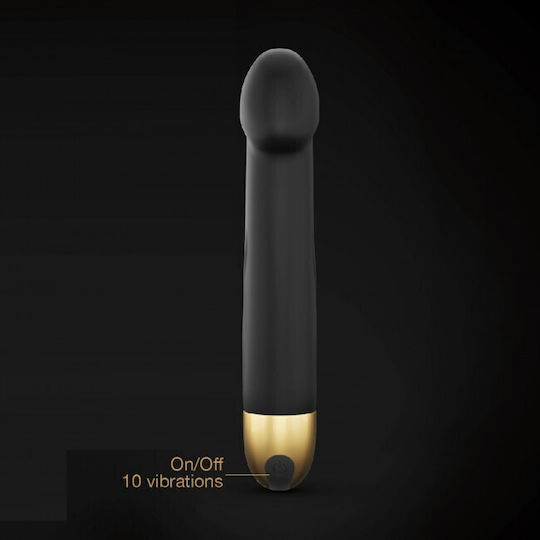 Dorcel Real Vibration M 2.0 Ρεαλιστικός Δονητής 22cm Black / Gold