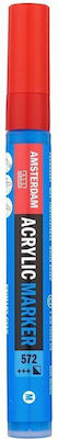 Royal Talens Amsterdam Acrylic Marker 4mm 572 Primary Cyan