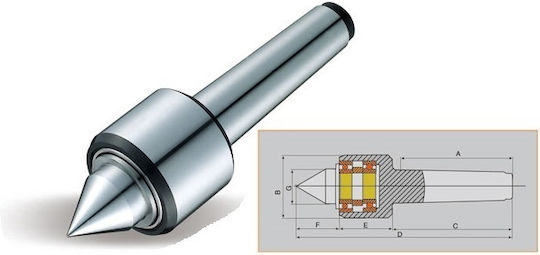 Sanou MT003060 Съединител За токарна машина 81mm