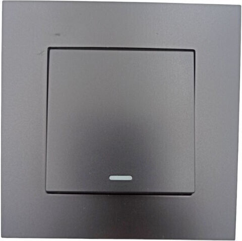 Single Power Socket Gray