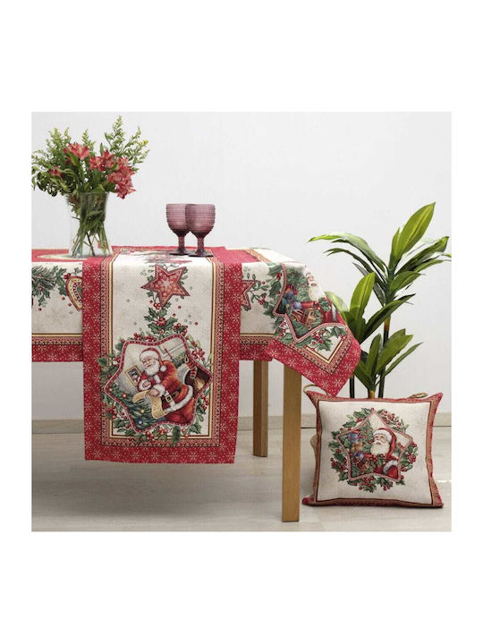 Christmas Fabric Tablecloth Ornament L100xW35cm