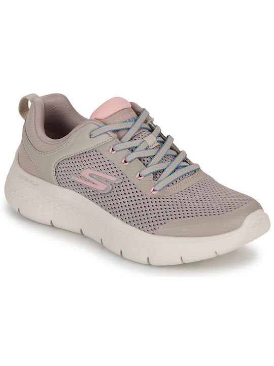 Skechers GO WALK FLEX Γυναικεία Sneakers Γκρι