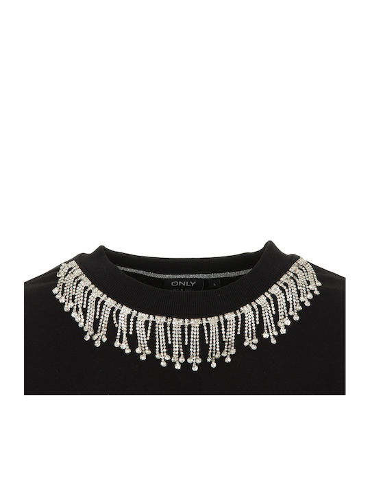Cropped Hanorac pentru femei Negru