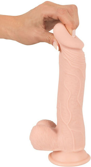 Nature Skin Dildo realist Cu ventuză Flesh 24cm