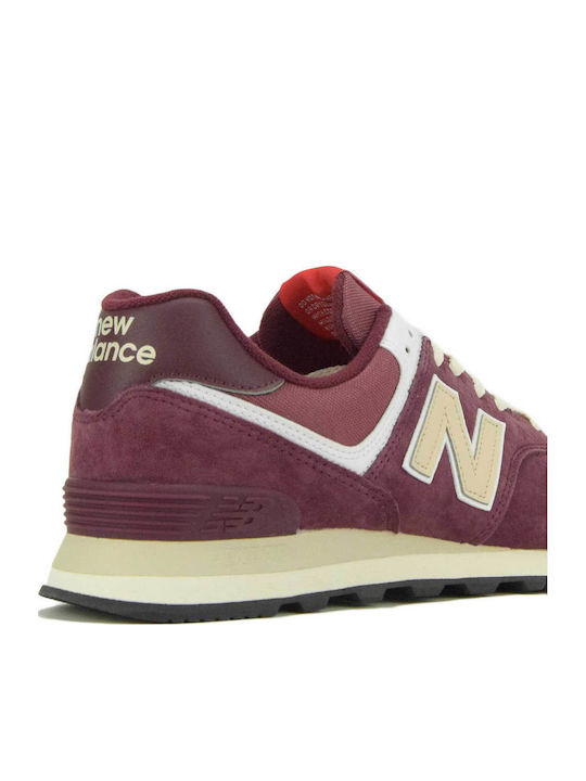 574 Sneakers Burgundy