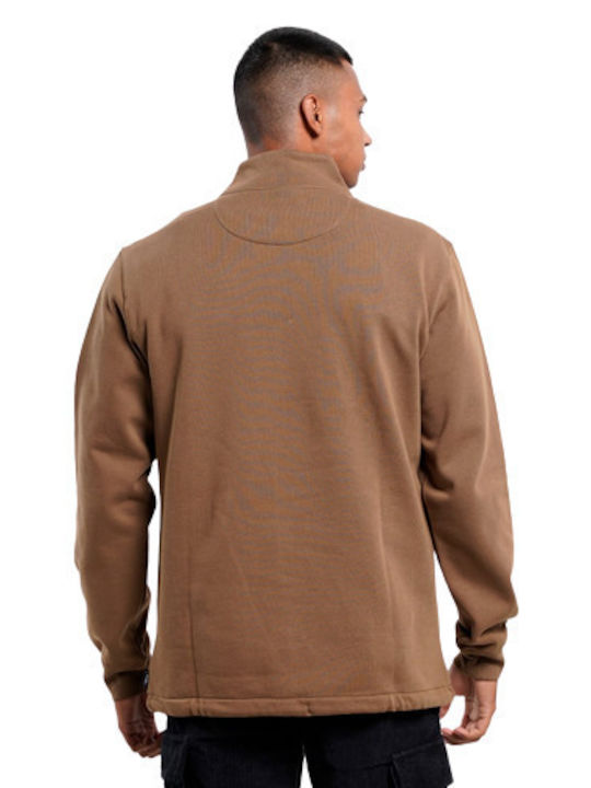 Vans Versa Standard Men's Sweatshirt with Hood Brown