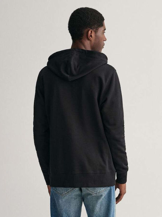 Cardigan With Hood Black