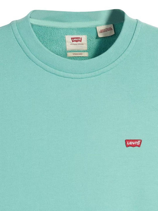 Original HouseMark Sweatshirt with Hood Wasabi-blue