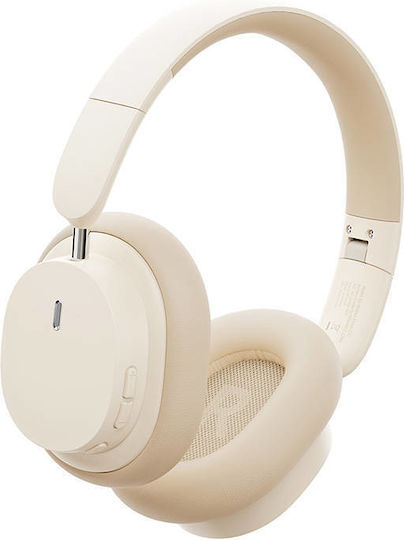 Baseus Bowie D05 Wireless / Wired Over Ear Headphones with 70 hours of Operation Creamy White