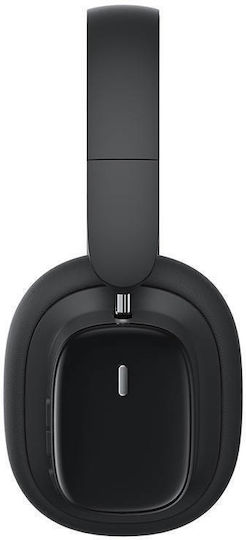 Baseus Bowie H1i Wireless / Wired Over Ear Headphones with 100 hours of Operation and Quick Charge Black
