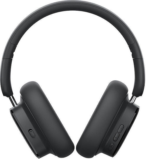 Baseus Bowie H1i Wireless / Wired Over Ear Headphones with 100 hours of Operation and Quick Charge Black