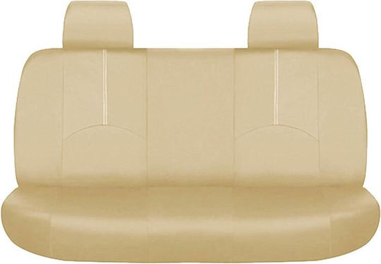 Set Huse Auto 9buc Piele sintetica Bej
