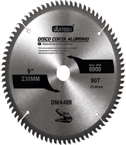UYUS TOOLS Δίσκος Κοπής Ξύλου με 24 Δόντια 254mm