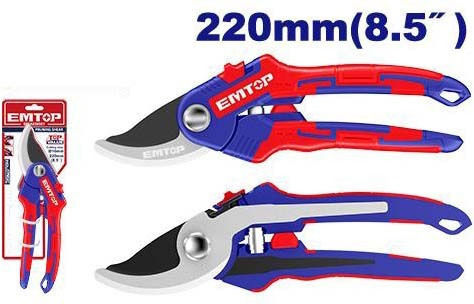 Emtop Pruning Shears Length 22cm