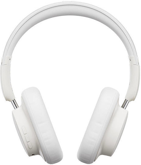 Baseus Bowie D03 Wireless / Wired Over Ear Headphones with 30 hours of Operation White