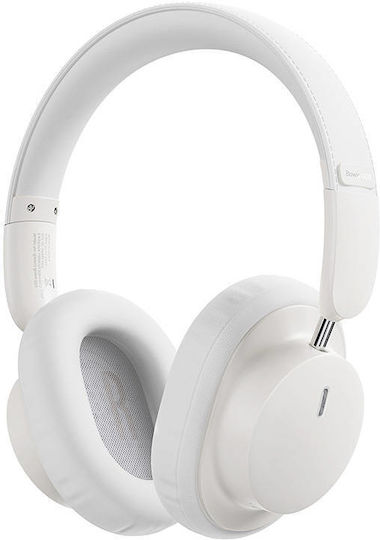 Baseus Bowie D03 Wireless / Wired Over Ear Headphones with 30 hours of Operation White