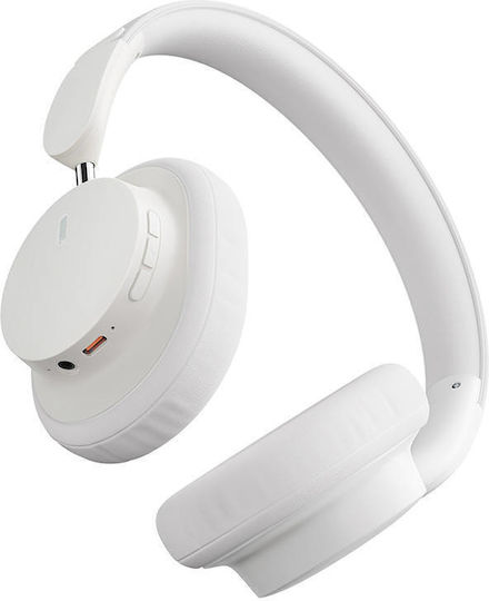 Baseus Bowie D03 Wireless / Wired Over Ear Headphones with 30 hours of Operation White