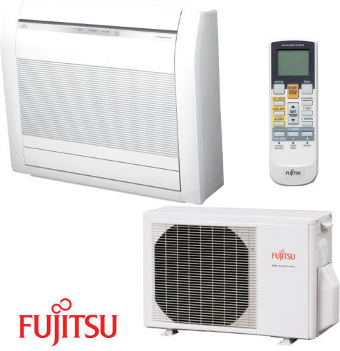 Fujitsu AGYG12KVCA / AOYG12KVCA Gewerblicher Inverter-Klimaanlage Bodenmontiert 11942 BTU mit Kältemittel R32