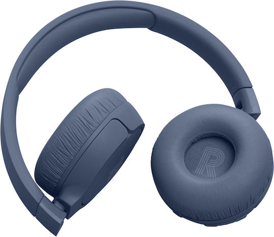 JBL Tune 670NC Wireless / Wired On Ear Headphones with 70 hours of Operation and Quick Charge Blue