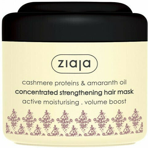 Ziaja Cashmere Concentrated Strengthening Hair Mask για Επανόρθωση 200ml