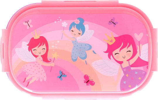 eKids Fairy Princess Recipient pentru copii din plastic Roz x x 6buc