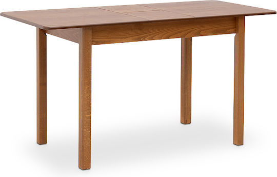 Bergen Erweiterbarer Esstisch mit 4 Stühlen 120(+30)×68cm