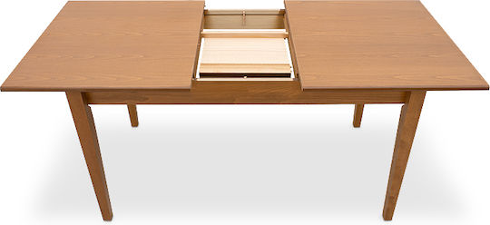 Adare Erweiterbarer Esstisch mit 4 Stühlen 140(+40)×78cm
