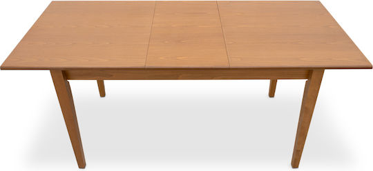 Adare Erweiterbarer Esstisch mit 4 Stühlen 140(+40)×78cm