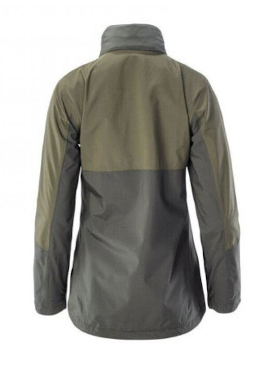 Hi-Tec Women's Short Sports Jacket for Spring or Autumn Green