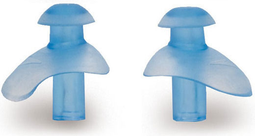 Speedo Ergo Earplug C/O 70338 Silicone Earplugs for Swimming Light Blue 2pcs 703380309
